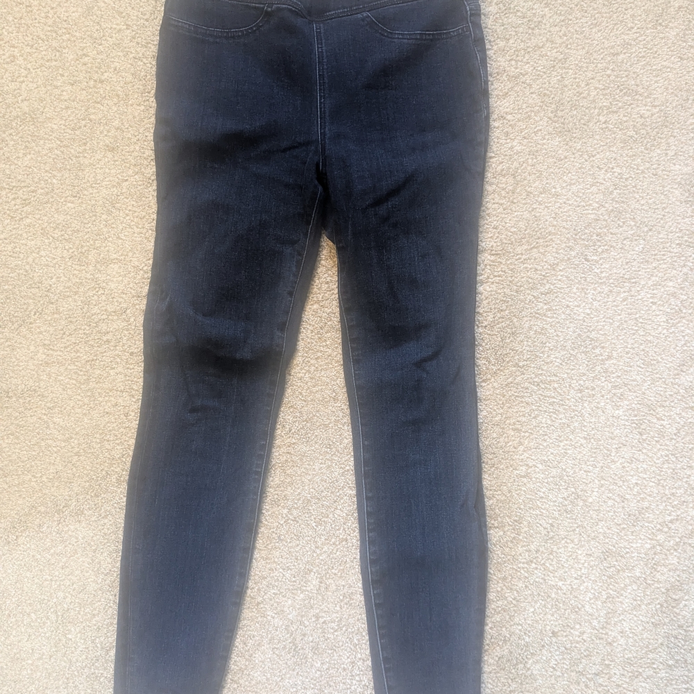 JCrew Dark Blue Pull-on Skinny Jeans/jeggings